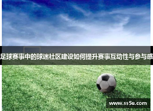 足球赛事中的球迷社区建设如何提升赛事互动性与参与感